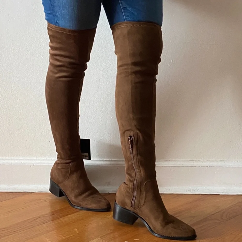 🆕 Forever 21 Over-The-Knee Boots - Picture 2 of 6